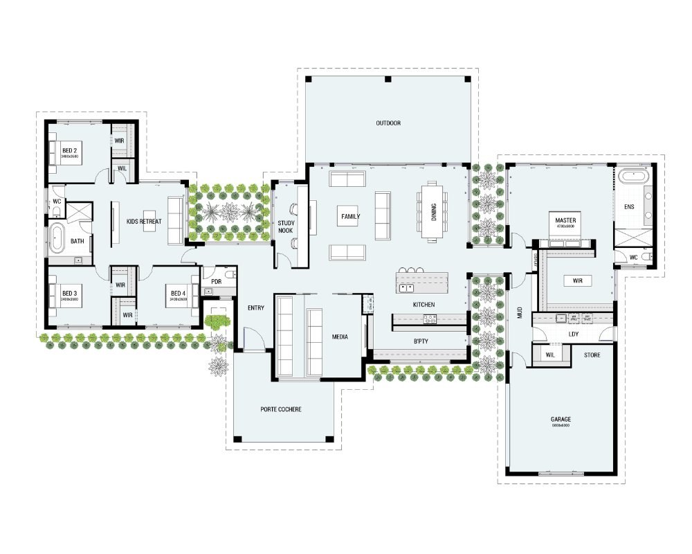 Bellevue floorplan